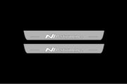 Hyundai Ioniq 5 2021+ LED Door Sills PRO With Logo N Line Performance