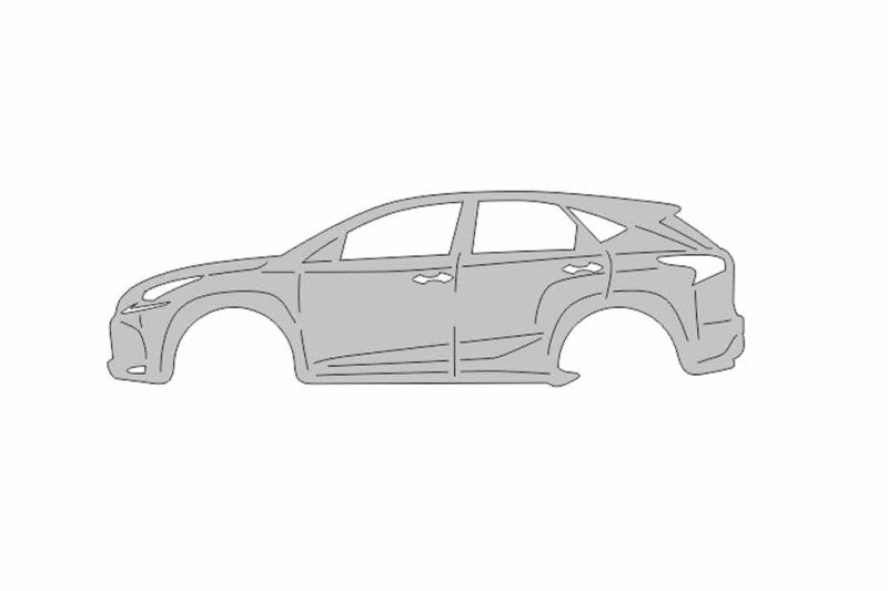 Keychain Bottle Opener for Lexus NX I 2014-2021 Keychains opdesign