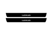 Lexus NX I 2014-2021 Led Door Sill Pro With Logo Lexus (Premium Painting) Lexus Led Door Sills PRO opdesign
