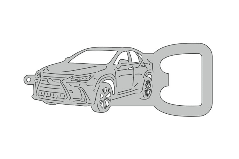 Keychain Bottle Opener for Lexus NX II 2021+ Keychains opdesign