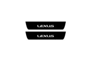 Lexus NX I 2014-2021 Led Door Sill Pro With Logo Lexus (Premium Painting) Lexus Led Door Sills PRO opdesign
