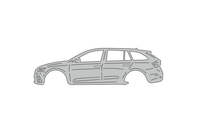 Keychain Bottle Opener for Skoda Octavia IV (A8) Universal 2020+ Keychains opdesign