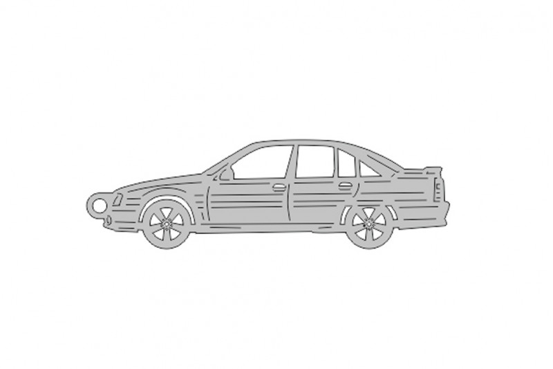 Car Keychain for Opel Omega A 1986-1994 (type STEEL) Keychains opdesign