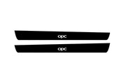 Opel Insignia I 2008-2017 Led Door Sill Pro With Logo OPC (Premium Painting) Opel Led Door Sills PRO opdesign