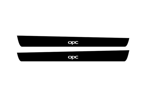 Opel Insignia I 2008-2017 Led Door Sill Pro With Logo OPC (Premium Painting)