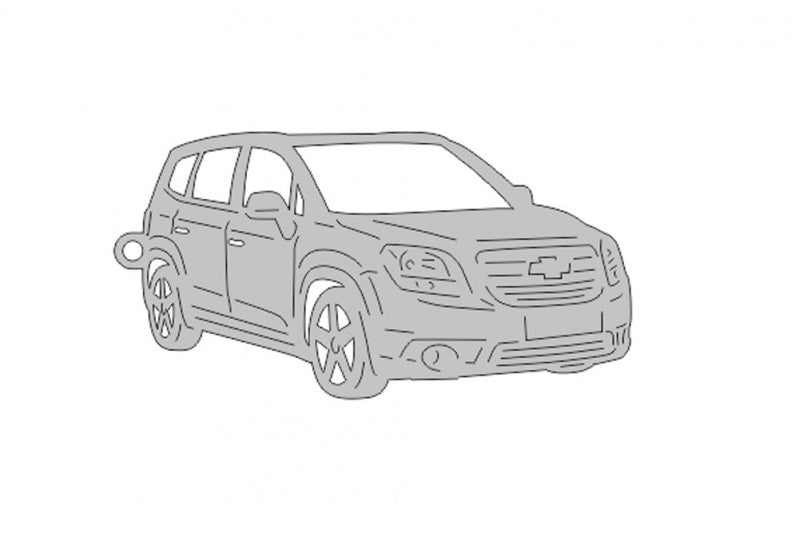 Car Keychain for Chevrolet Orlando 2010+ (type 3D) Keychains opdesign