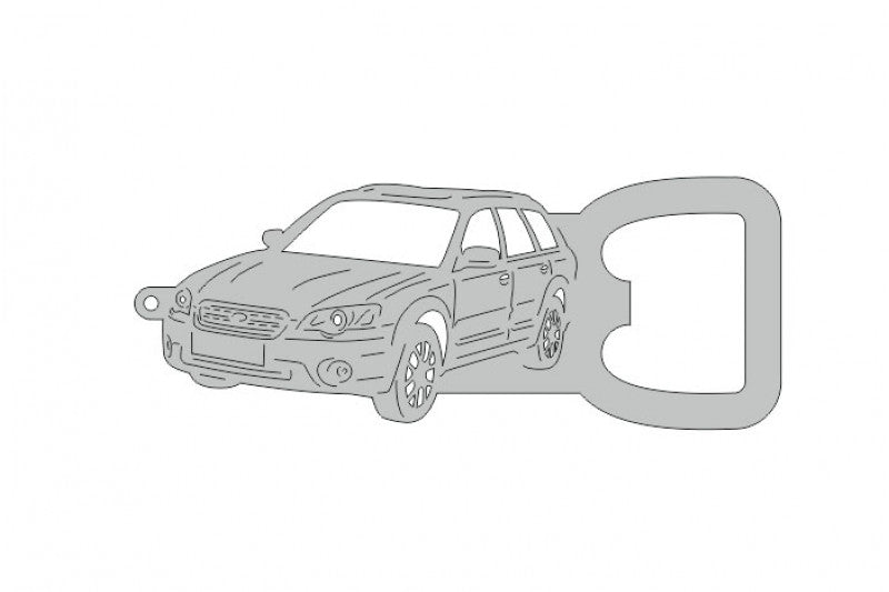 Keychain Bottle Opener for Subaru Outback III 2003-2009 Keychains opdesign