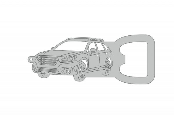 Keychain Bottle Opener for Subaru Outback V 2014-2019