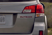 Subaru tailgate trunk rear 3D emblem with Outback logo (type MIXT)