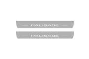 Hyundai Palisade 2020+ LED Door Sills PRO With Logo Palisade Hyundai Led Door Sills opdesign