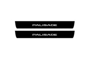 Hyundai Palisade 2020+ Led Door Sill Pro With Logo Palisade (Premium Painting) Hyundai Led Door Sills PRO opdesign