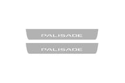 Hyundai Palisade 2020+ LED Door Sills PRO With Logo Palisade Hyundai Led Door Sills opdesign