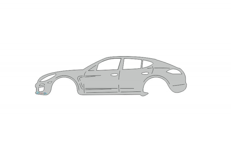 Keychain Bottle Opener for Porsche Panamera I 2009-2016 Keychains opdesign