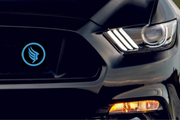 Mass Effect Radiator grille emblem with Mass Effect PARAGON logo Custom design emblems decoinfabric