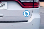 Load image into Gallery viewer, Mass Effect RENEGADE tailgate trunk rear emblem with PARAGON logo — photo 2