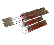 Volkswagen Passat B7 USA 2011-2019 LED Door Sill With Logo Passat (type 2) Volkswagen Led Door Sills opdesign