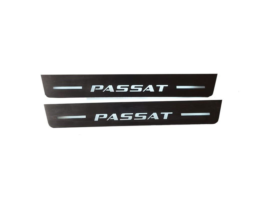 Volkswagen Passat B8 Car Door Sill With Logo Passat (type 2) - decoinfabric