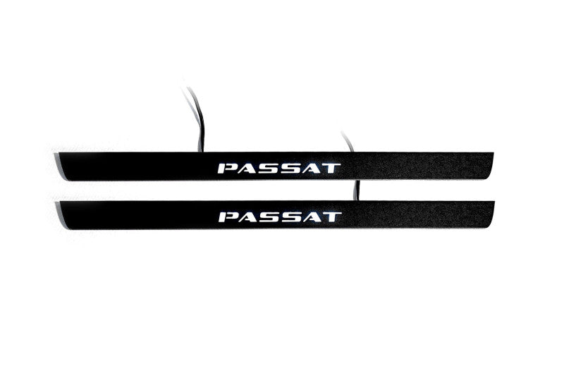 Volkswagen Passat B8 2015-2023 Car Door Sill With Logo Passat (Premium Painting)