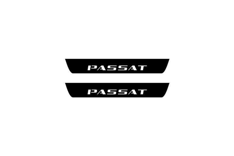 Volkswagen Passat B8 2015-2023 Car Door Sill With Logo Passat (Premium Painting)