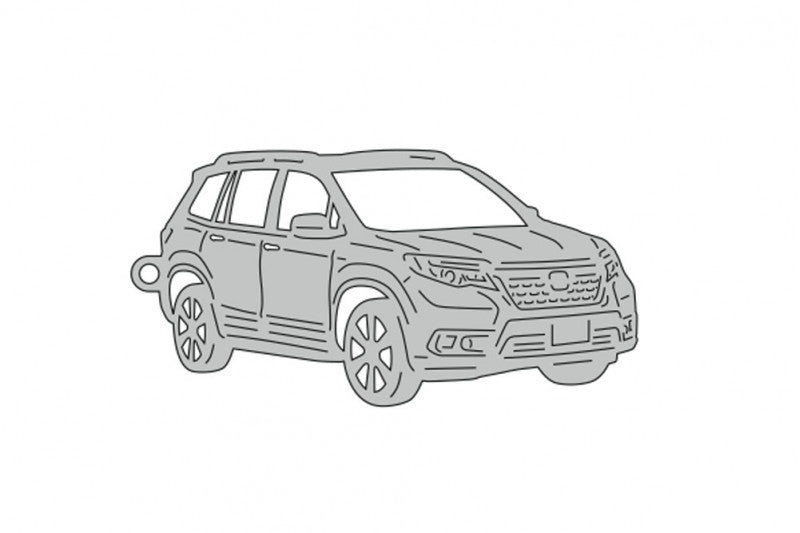 Car Keychain for Honda Passport III 2019+ (type 3D) Keychains opdesign