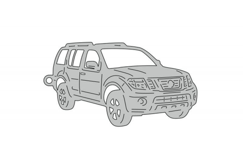 Car Keychain for Nissan Pathfinder III 2005-2014 (type 3D) Keychains opdesign