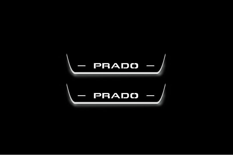 Toyota Prado 250 2023+ Auto Door Sill Plates With Logo Prado