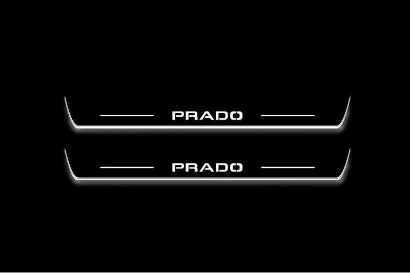 Toyota Prado 250 2023+ Auto Door Sill Plates With Logo Prado