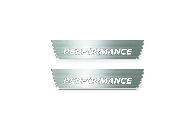 Ford Focus III 2011-2018 LED Car Door Sill With Logo Ford Perfomance