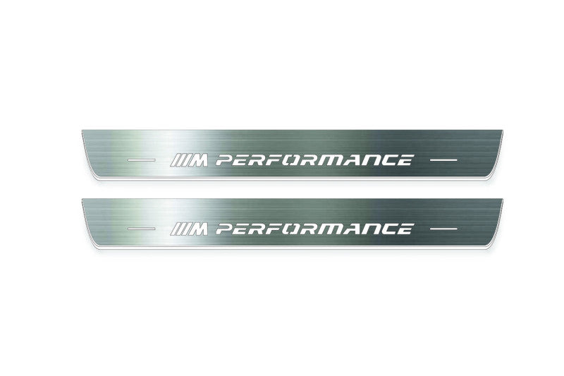 BMW 3 G20 2019+ Led Door Sill Pro with M Performance logo