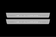BMW 7 G11/G12 2015-2021 LED Door Sills PRO With M Performance Logo BMW Led Door Sills opdesign