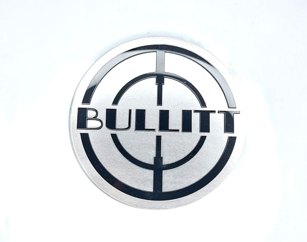 Ford Mustang Stainless Steel Emblem & Badges set with Bullitt logo (Type 2)