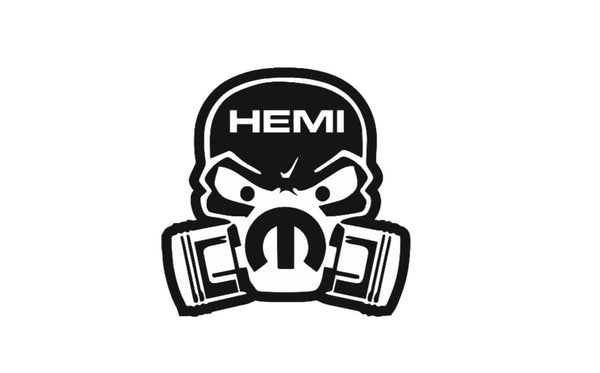 JEEP Radiator grille emblem with Mopar Hemi Piston Gas logo
