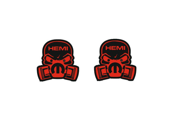 JEEP emblem for fenders with Mopar Hemi Piston Gas logo