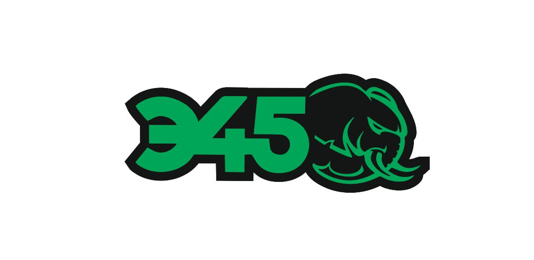 Chrysler emblem for fenders with 345 Mopar Hellephant logo Chrysler emblems decoinfabric BLACK GREEN