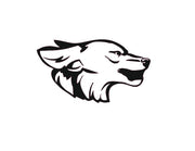 Ford Mustang Emblem & Badges set with Coyote logo (type 9) Ford emblems decoinfabric BLACK WHITE