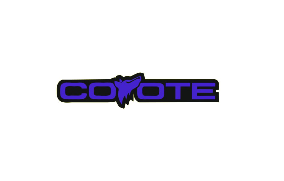 Ford Mustang Emblem & Badges set with Coyote logo (type 10)