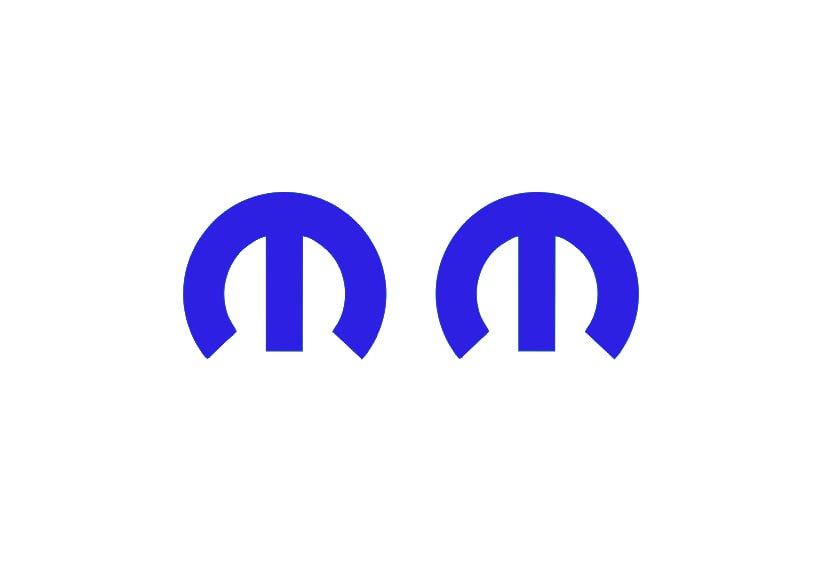 DODGE emblem for fenders with Mopar logo (type 20) Dodge emblems decoinfabric BLACK BLUE