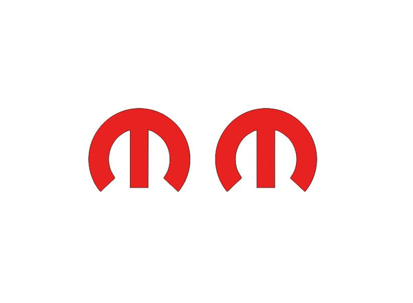 DODGE emblem for fenders with Mopar logo (type 20)