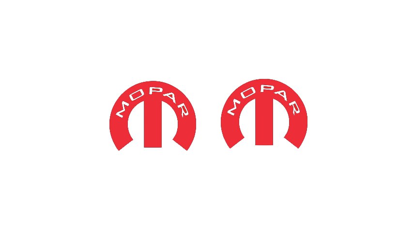 JEEP emblem for fenders with Mopar logo (type 22)