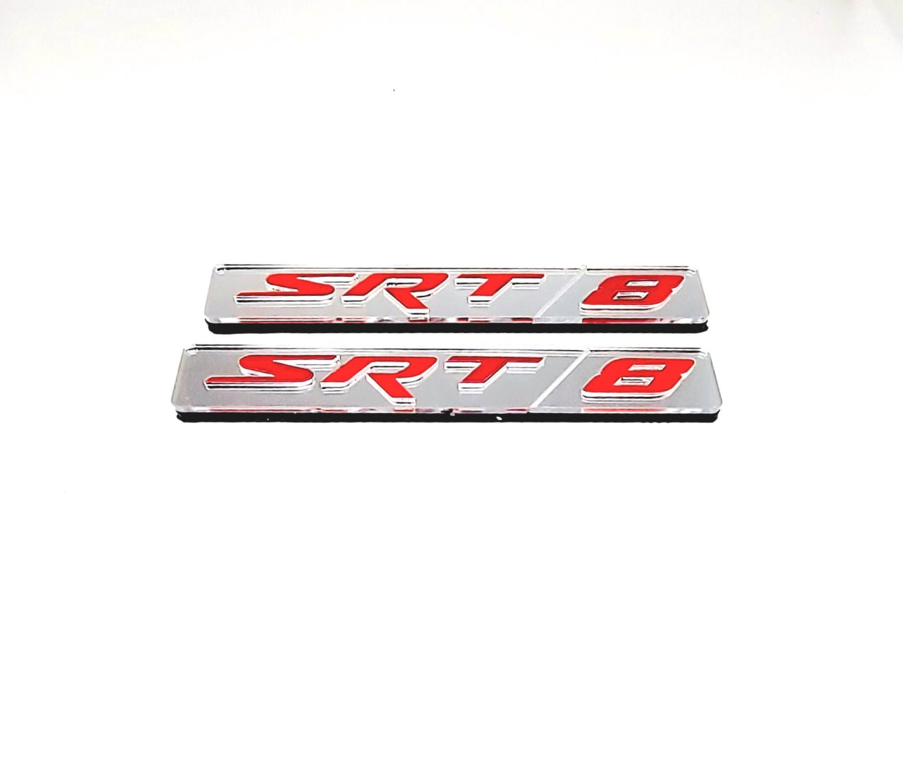 Chrysler emblem for fenders with SRT8 logo (Type 4) Chrysler emblems decoinfabric
