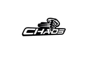Dodge Emblem & Badges set with Chaos logo Dodge emblems decoinfabric BLACK WHITE