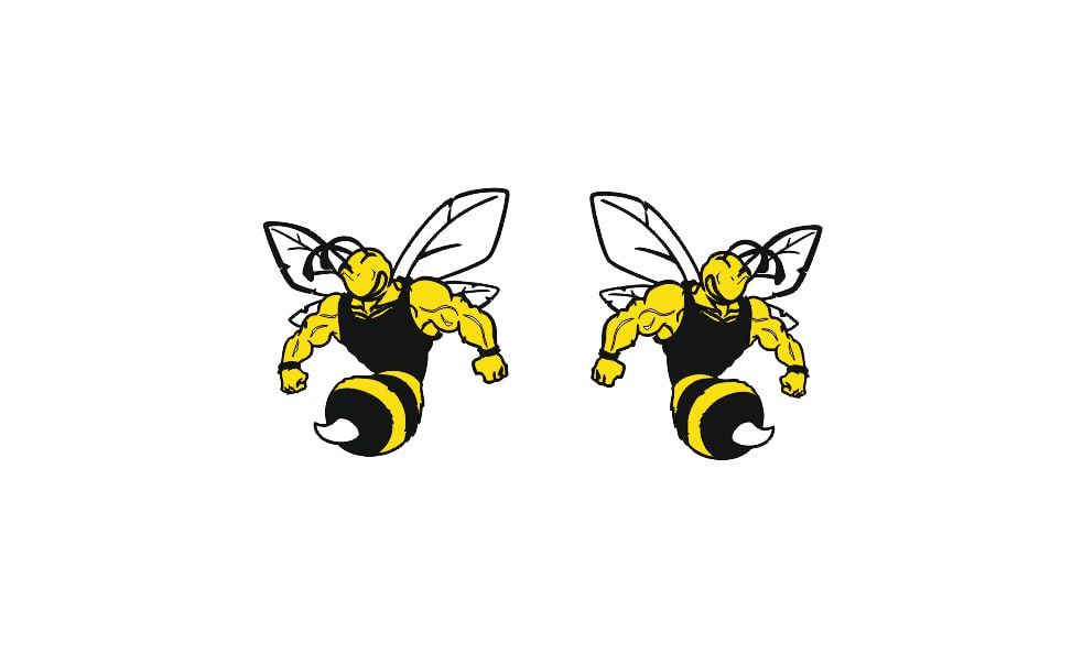 DODGE emblem for fenders with Super Bee logo