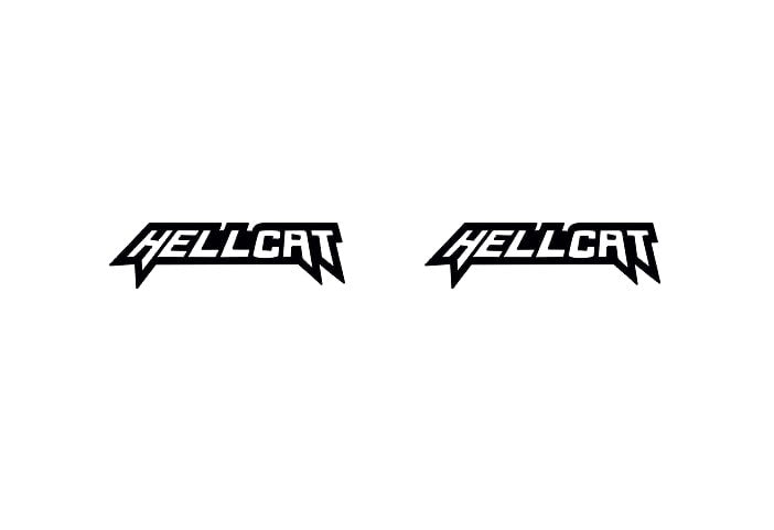 DODGE emblem for fenders with Hellcat logo (Type 5)