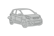 Car Keychain for KIA Picanto II 2011-2017 (type 3D) Keychains opdesign