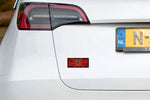 Bild in die Galerieansicht laden, Tesla tailgate trunk rear emblem with Plaid logo — photo 2
