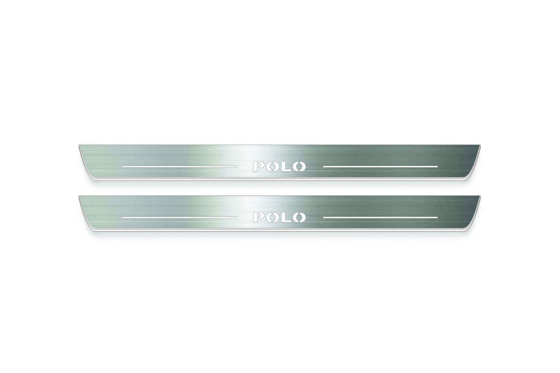 Volkswagen Polo V 2009-2018 Car Door Sill With Polo Logo