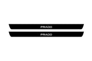 Toyota Prado 120 2002-2009 Led Door Sill Pro With Logo Prado (Premium Painting) Toyota Led Door Sills PRO opdesign