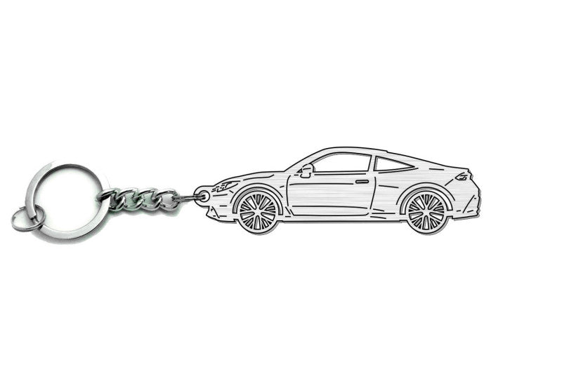 Car Keychain for Honda Prelude VI 2025+ (type STEEL)