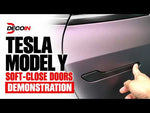 Wczytaj i odtwórz wideo w przeglądarce galerii, Example video on another vehicle: Tesla Model Y Soft-Close Door Demonstration