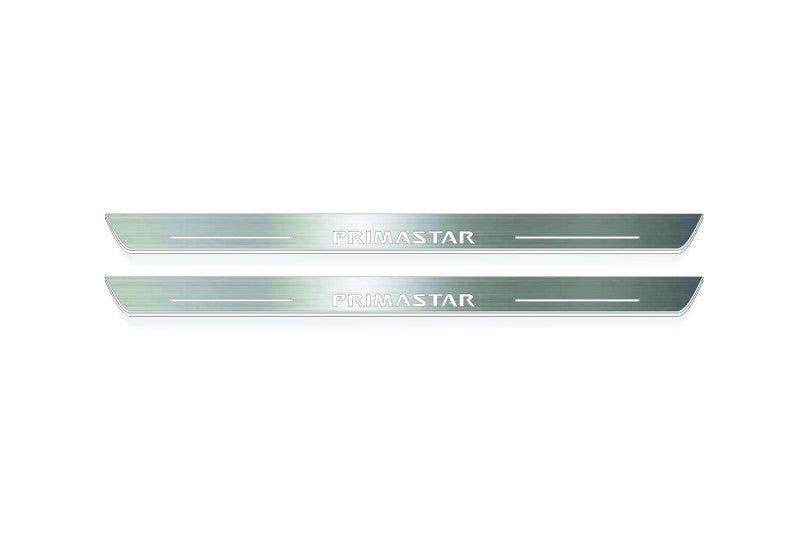 Nissan Primastar 2001-2014 LED Door Sills With Logo Primastar